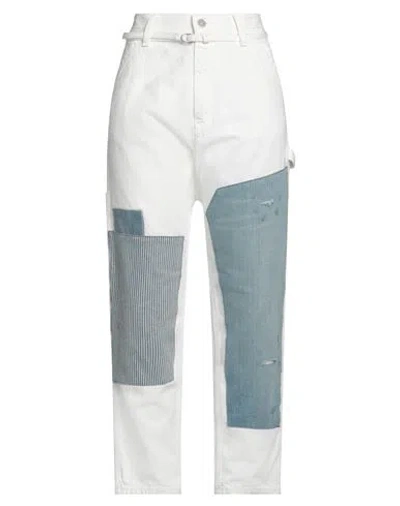 Denimist Woman Jeans White Size 26 Cotton