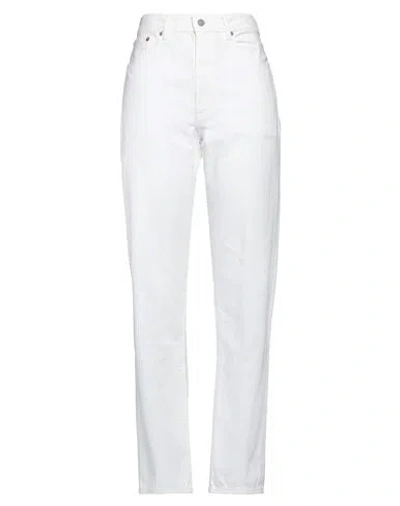 Denimist Woman Jeans White Size 29 Cotton