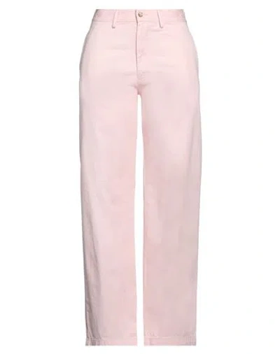 Denimist Woman Pants Pink Size 28 Cotton