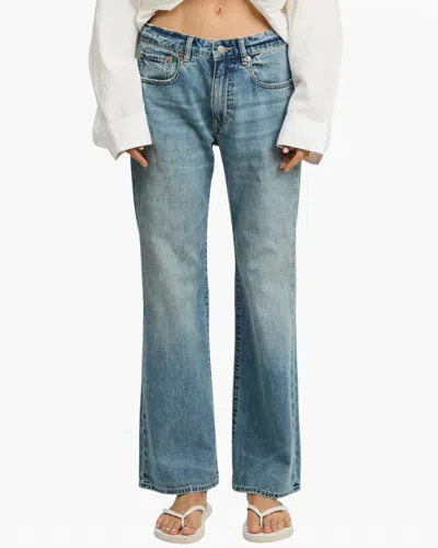 Denimist Women's Jenna Cropped Flare Jean In Holton Indigo In Blue