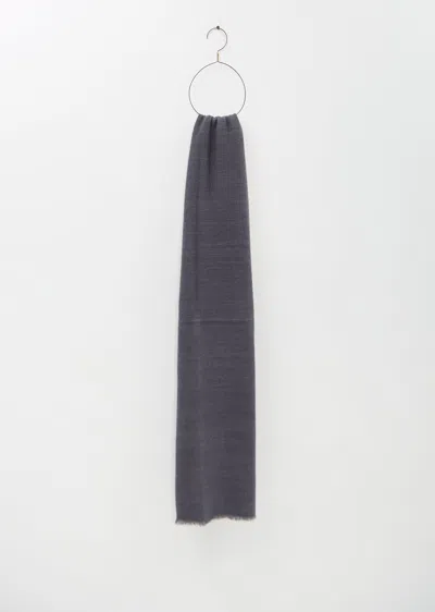 Denis Colomb Annapurna Cashmere Stole In Blue