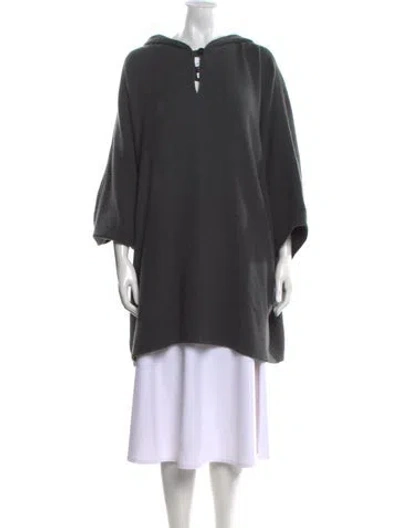 Pre-owned Denis Colomb Cashmere Crew Neck Sweater In Gray