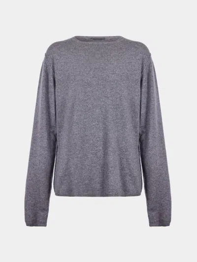 Denis Colomb Cashmere Crew-neck Sweater Size: L