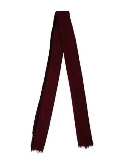 Pre-owned Denis Colomb Cashmere Printed Scarf In Multi