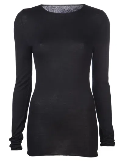 Denis Colomb Cashmere Sweater In Black