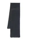 Denis Colomb Four Sided Fringe Scarf In Blue