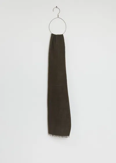 Denis Colomb Fuzzy Feutre Cashmere Shawl In Green