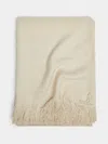Denis Colomb Handspun Cashmere Blanket  Abask Luxury Gift