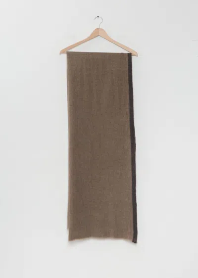Denis Colomb Himalayan Yak Stole In Brown