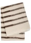 Denis Colomb Hokkaido Tawa Cotton-blend Scarf In White