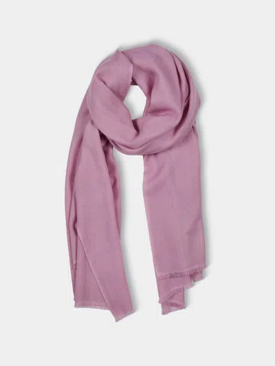Denis Colomb Kiri Cashmere Scarf (78.5in/2m) In Pink
