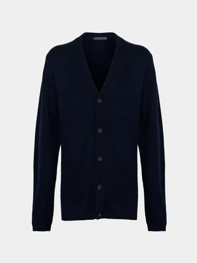 Denis Colomb Men's Cashmere Boyfriend Cardigan Size: M