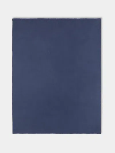 Denis Colomb Nomad Cashmere Travel Blanket One Size (79in/2m) In Purple