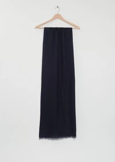 Denis Colomb Nuage Cashmere Shawl In Blue