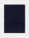 Denis Colomb Stitched-edge Cashmere King-size Blanket (110in/2.8m) In Blue