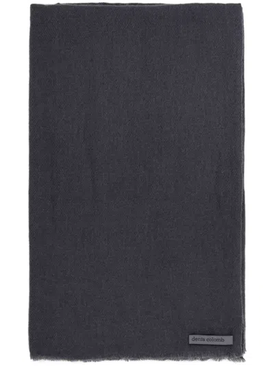 Denis Colomb Travel Scarf In Blue