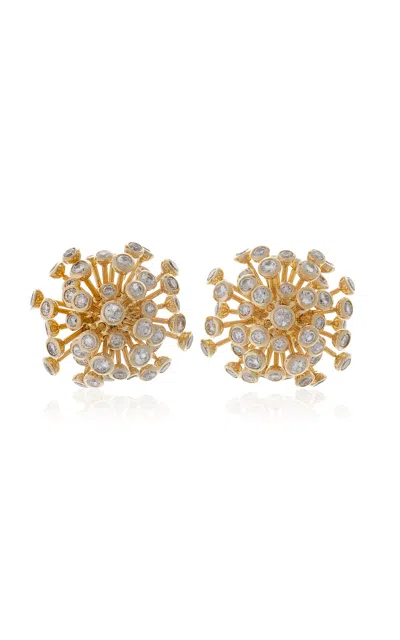 Denise Cassou 18k Yellow Gold Pathways Earrings In Gold