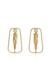 Denise Cassou 18k Yellow Gold Renew Earrings