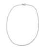 Denise Pacini Women's Cynthia Classic Silver Tennis Necklace
