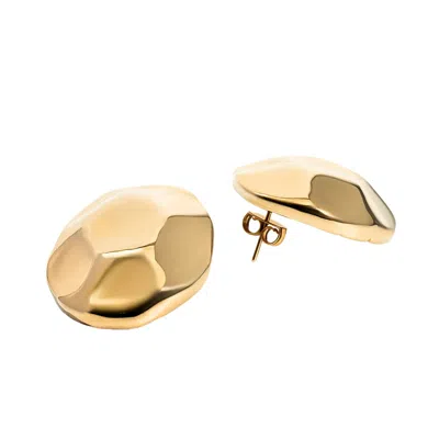 Denise Pacini Women's Mayara Geometric Oversized Statement Earrings Gold