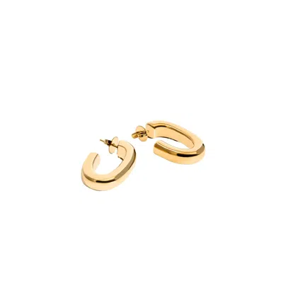 Denise Pacini Women's Mia Geometric Bold Open Hoops Gold