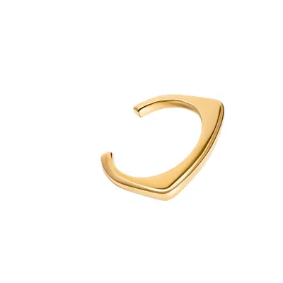 Denise Pacini Women's Sophia Smooth Modern Cuff Bracelet Gold
