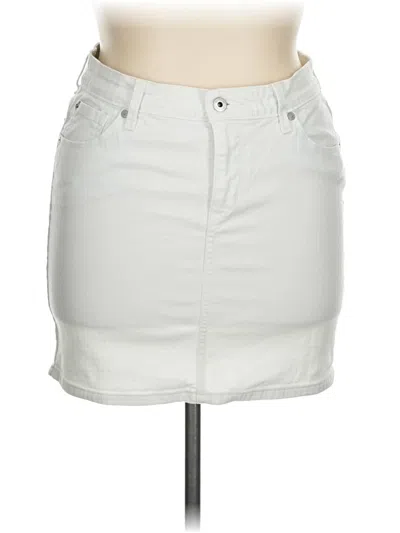 Pre-owned Denizen From Levi's Casual Skirt In White
