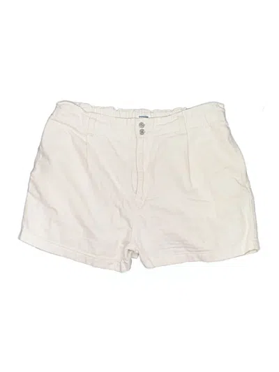 Pre-owned Denizen From Levi's Khaki Shorts In Ivory