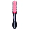 Denman D14 Original Styler Five-row Brush In Black And Red