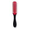 Denman D3 Original 7 Row Styler - Black And Red In Multi