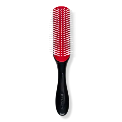 Denman D3 Original 7 Row Styler - Black And Red In Multi