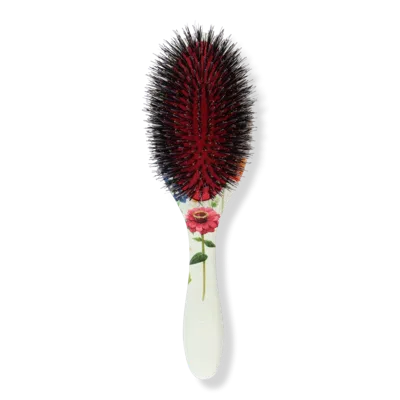 Denman D81m Style And Shine Brush - Floral In Pink