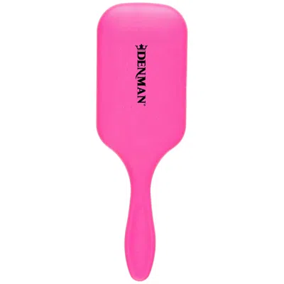 Denman D90l Tangle Tamer Brush - Ultra Pink In White