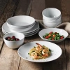 Denmark 12-pc. Ceramic Dinnerware Set In White