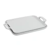 Denmark 2-pc. Stoneware Serving Tray In Gray