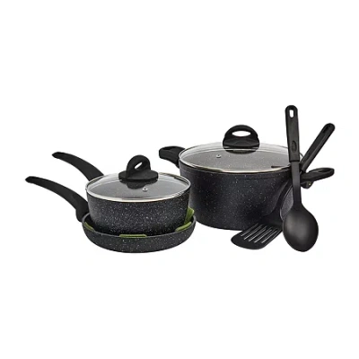 Denmark 7-pc. Cookware Set In Black