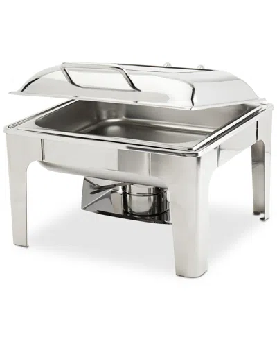Denmark Celebrations By  6.3-qt Stainless Steel Square Chafing Dish In Silver