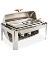 Denmark Celebrations By  9.5-qt. Stainless Steel Rectangular Chafing Dish In Silver