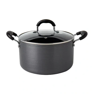 Denmark Hard Anodized 6-qt. Dutch Oven In Black