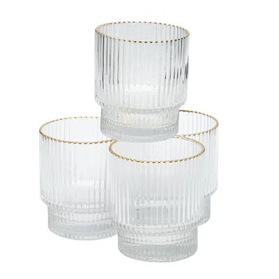 Denmark Set Of 4 Warba Glasses In Clear
