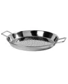 Denmark Stainless Steel 16" Paella Pan In Stainless Steel
