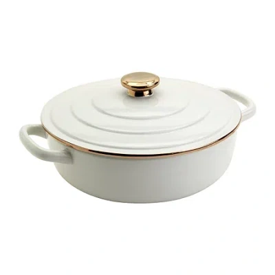 Denmark Stoneware 3-qt. Casserole Dish In White