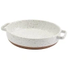 Denmark Stoneware Pie Pan In White