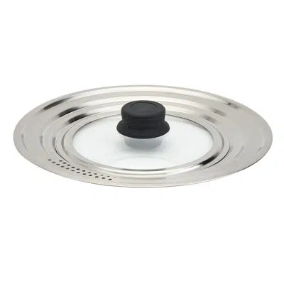 Denmark Tools For Cooks 12 In Stainless Steel Glass Universal Lid Cover