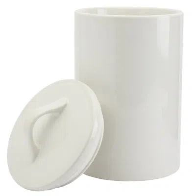Denmark Tools For Cooks Stoneware Kitchen Canister White Bistro Collection