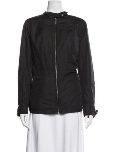 Pre-owned Dennis Basso Jacket In Black