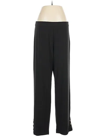Pre-owned Dennis By Dennis Basso Active Pants In Black