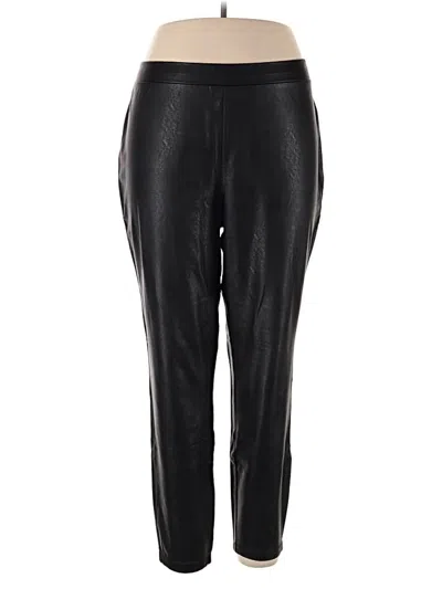 Pre-owned Dennis By Dennis Basso Active Pants In Black