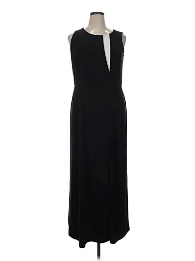 Pre-owned Dennis By Dennis Basso Casual Dress In Black