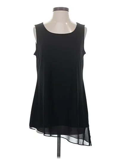 Pre-owned Dennis By Dennis Basso Casual Dress In Black